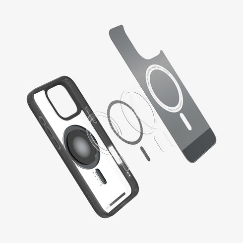 כיסוי Spigen לאייפון 16 מסדרה אולטרה היברידי קלאסי (MagFit)